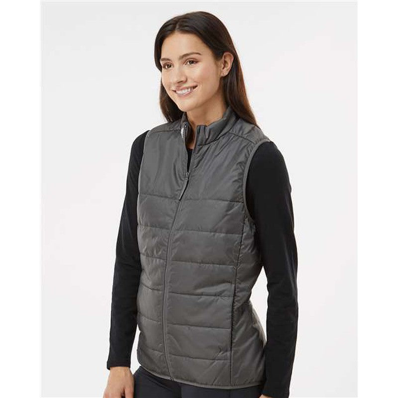 NEW Adidas Women's Puffer Vest - Grey Five
