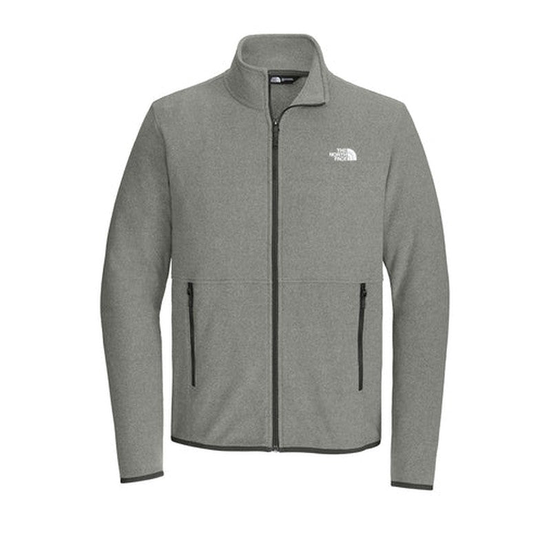 NEW The North Face® Glacier Full-Zip Fleece Jacket - TNF Medium Grey Heather