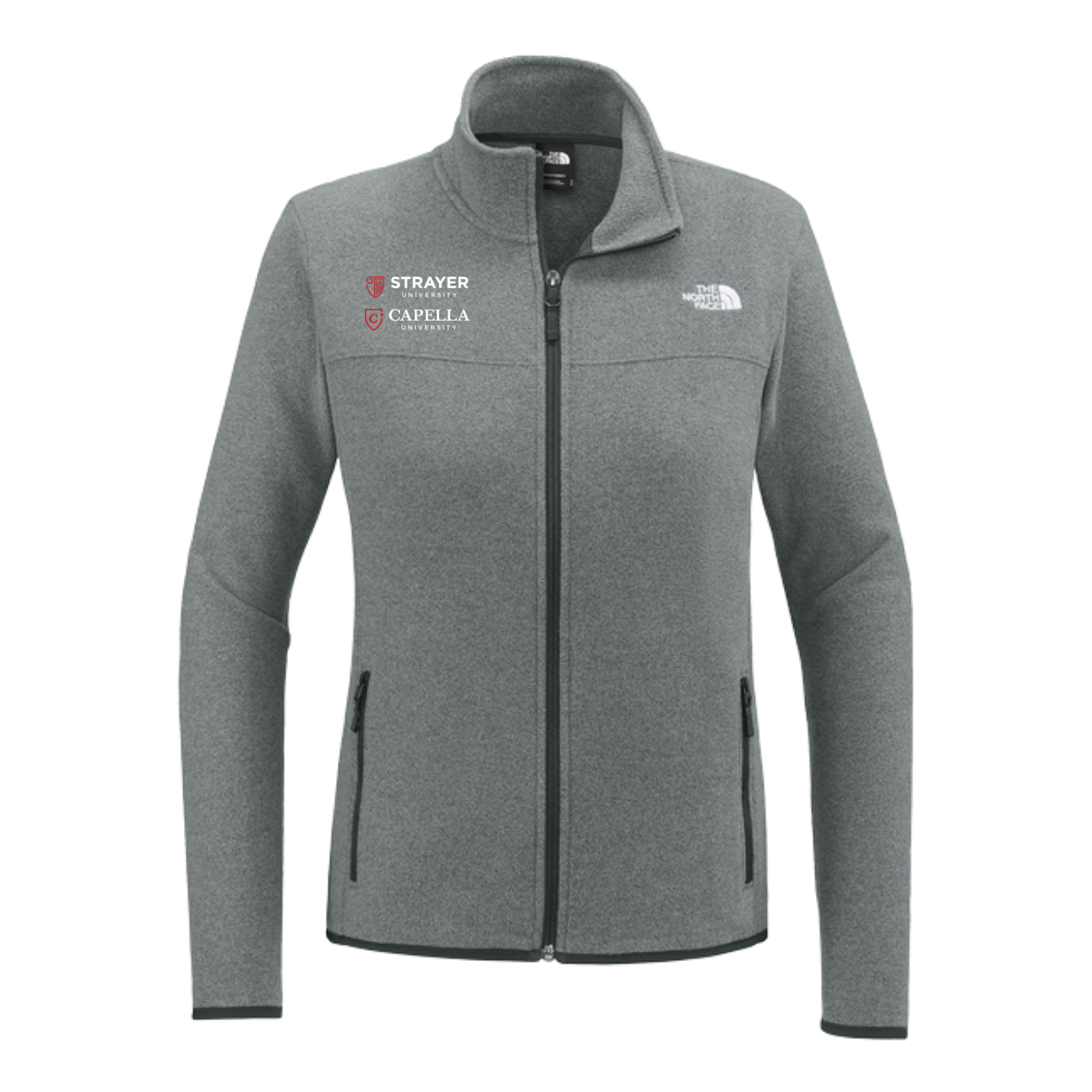 NEW The North Face® Ladies Glacier 1/4-Zip Fleece - TNF Medium Grey Heather