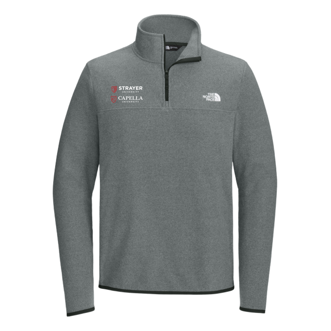 NEW The North Face® Glacier 1/4-Zip Fleece - TNF Medium Grey Heather