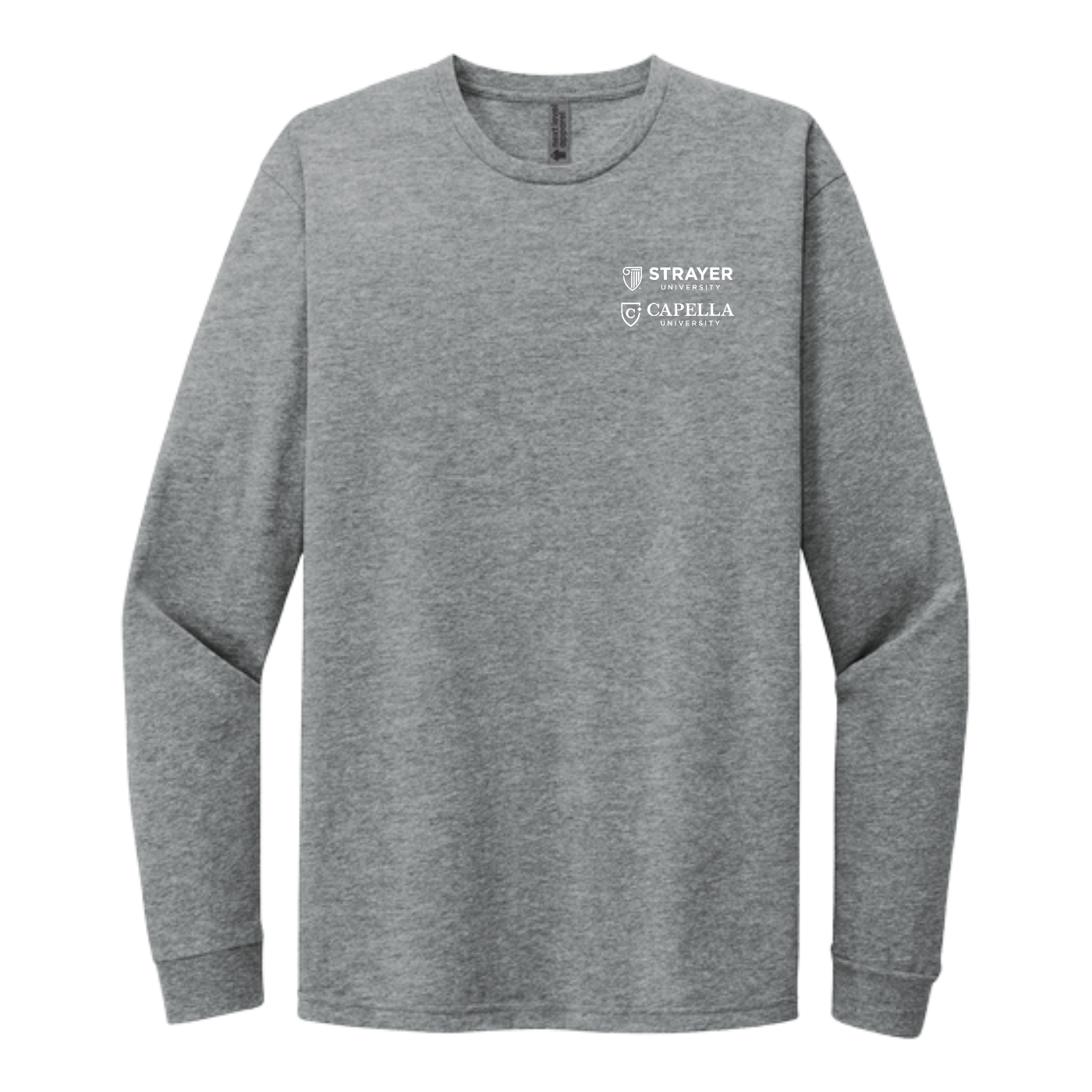 Next Level Apparel® Unisex CVC Long Sleeve Tee - Dark Heather Grey