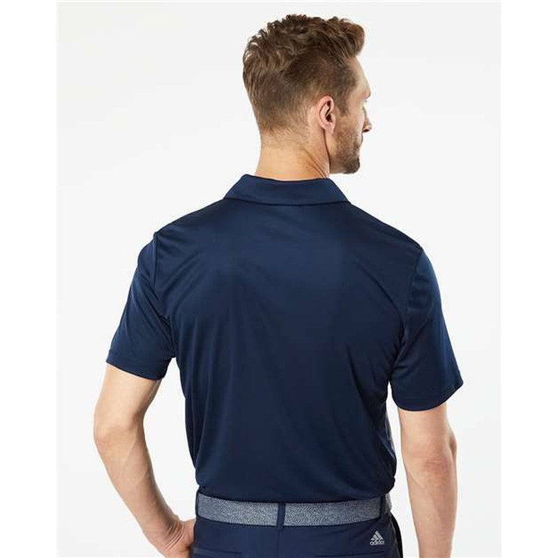 NEW Adidas Merch Block Polo - Collegiate Navy/Grey Three/Grey Five