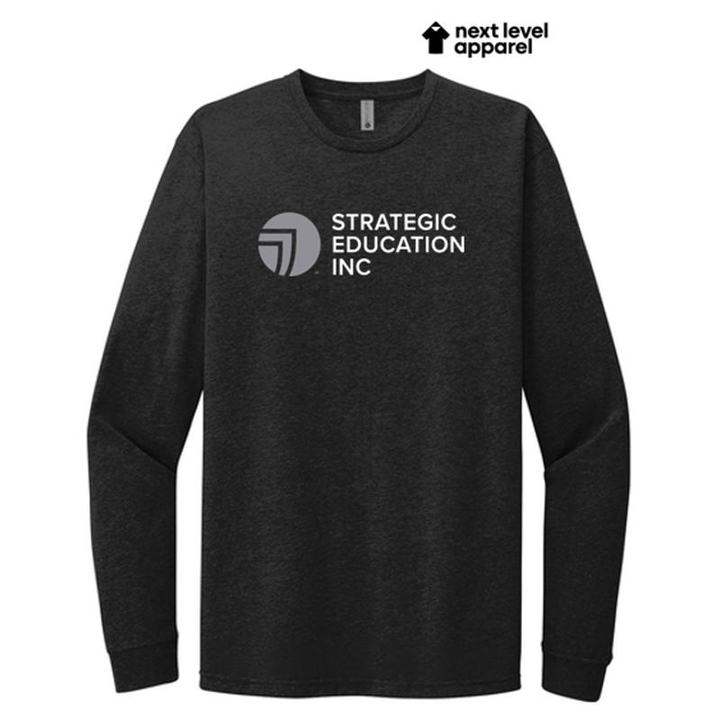 Next Level Apparel® Unisex CVC Long Sleeve Tee - Black