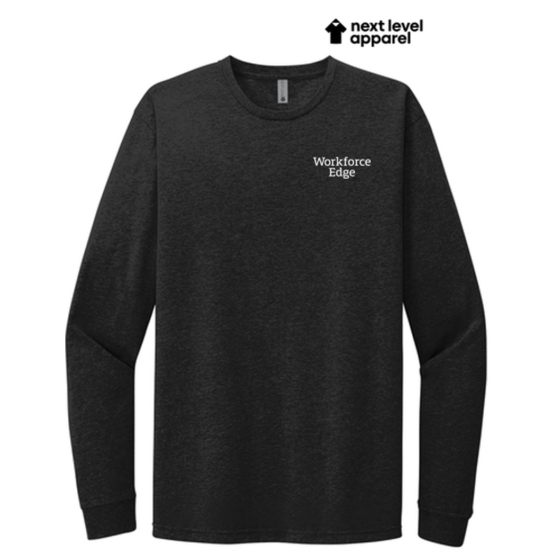 Next Level Apparel® Unisex CVC Long Sleeve Tee - Black