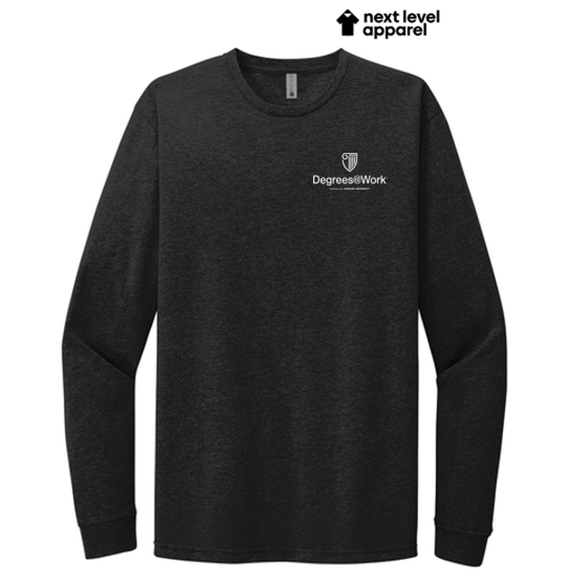 Next Level Apparel® Unisex CVC Long Sleeve Tee - Black