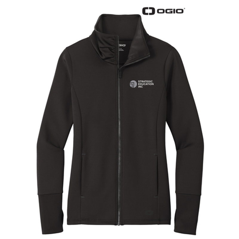 OGIO ® ENDURANCE Ladies Modern Performance Full-Zip - Blacktop