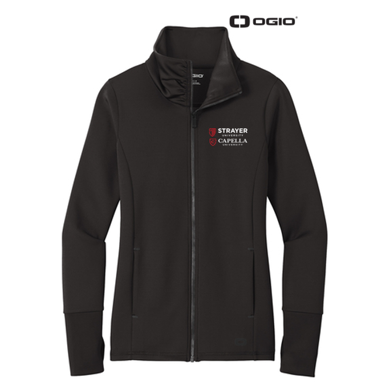 OGIO ® ENDURANCE Ladies Modern Performance Full-Zip - Blacktop