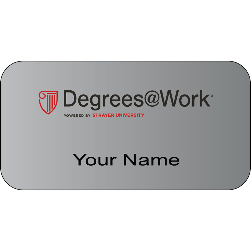 DEGREES@WORK NAME BADGE