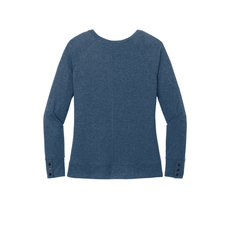 OGIO® Ladies Command Long Sleeve Scoop Neck - Spar Blue
