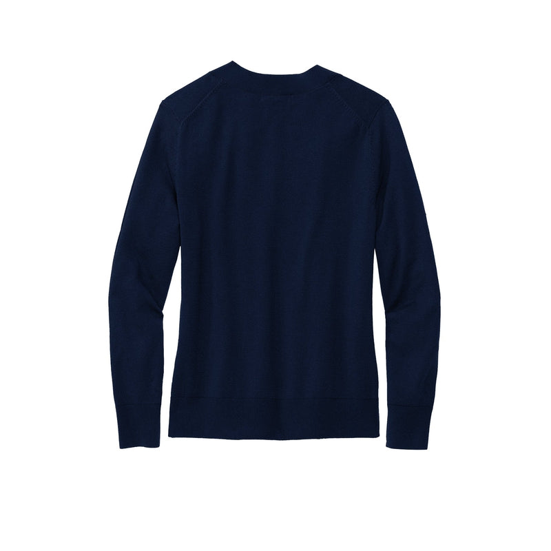 Brooks Brothers® Women’s Cotton Stretch V-Neck Sweater - Navy Blazer