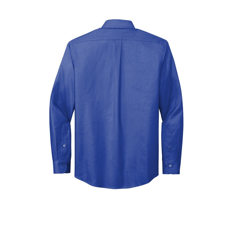 Brooks Brothers® Wrinkle-Free Stretch Nailhead Shirt - Cobalt Blue