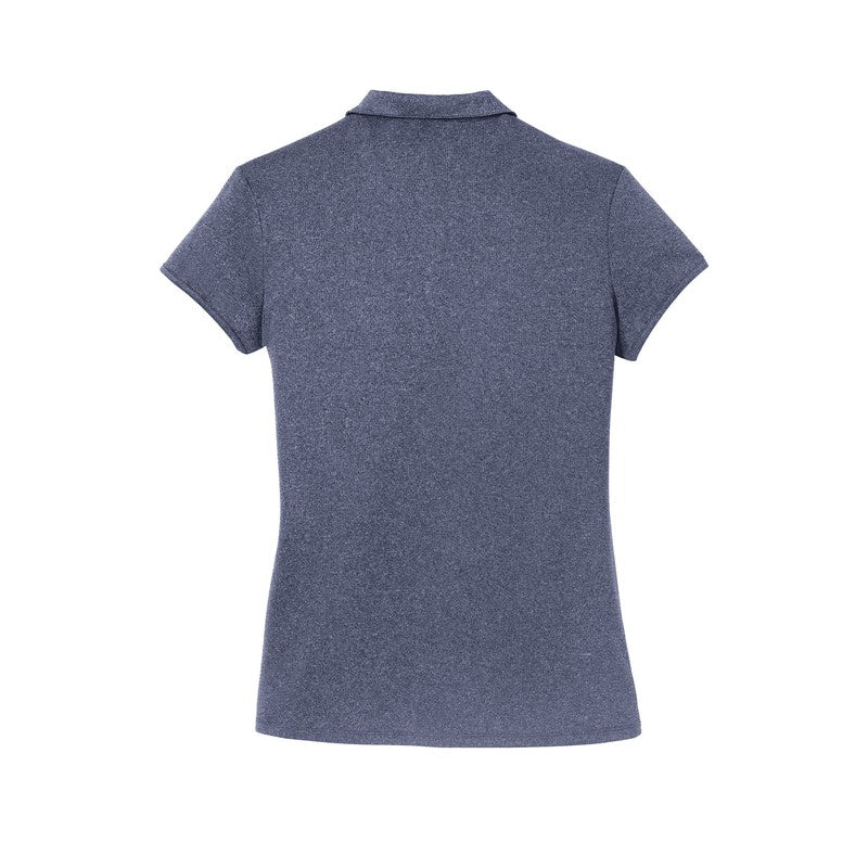 Port Authority® Ladies Trace Heather Polo - True Navy Heather