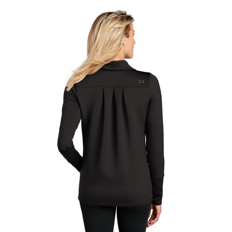 OGIO ® ENDURANCE Ladies Modern Performance Full-Zip - Blacktop