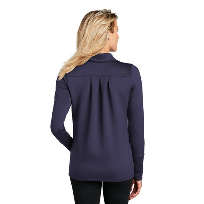 OGIO ® ENDURANCE Ladies Modern Performance Full-Zip - Navy