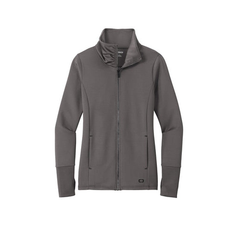 OGIO ® ENDURANCE Ladies Modern Performance Full-Zip - Tarmac Grey