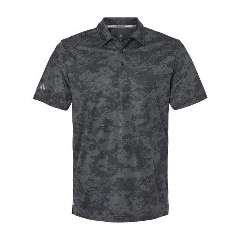 NEW Adidas Camo Polo - Grey Six