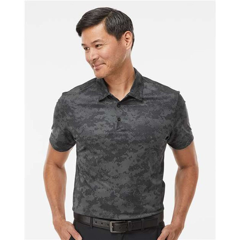 NEW Adidas Camo Polo - Grey Six