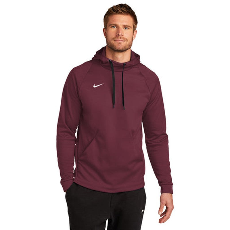 NEW Nike Therma-FIT Pullover Fleece Hoodie - Team Maroon