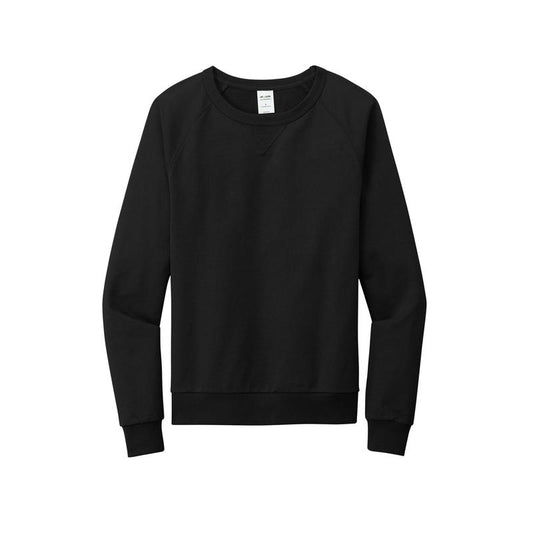 Allmade® Unisex Organic French Terry Crewneck Sweatshirt - BLACK