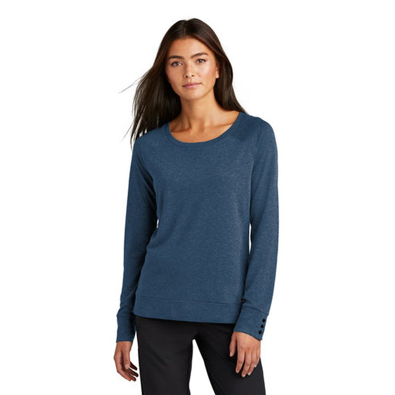 NEW OGIO® Ladies Command Long Sleeve Scoop Neck - Spar Blue