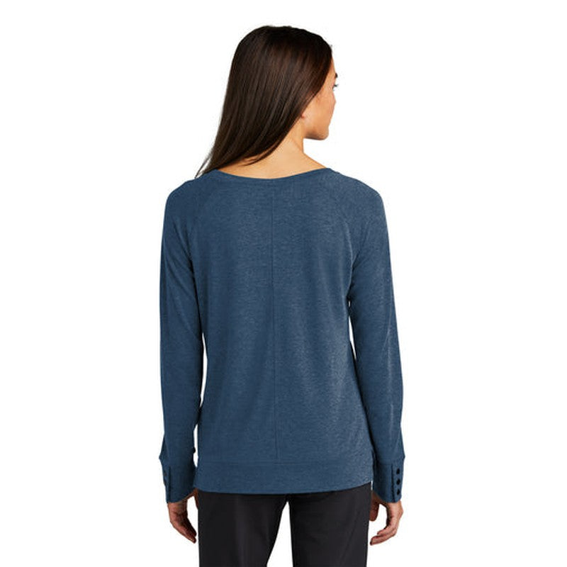 NEW OGIO® Ladies Command Long Sleeve Scoop Neck - Spar Blue