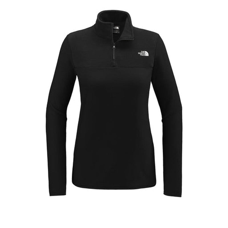 NEW The North Face® Ladies Glacier 1/4-Zip Fleece - TNF Black