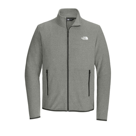 NEW The North Face® Glacier Full-Zip Fleece Jacket - TNF Medium Grey Heather
