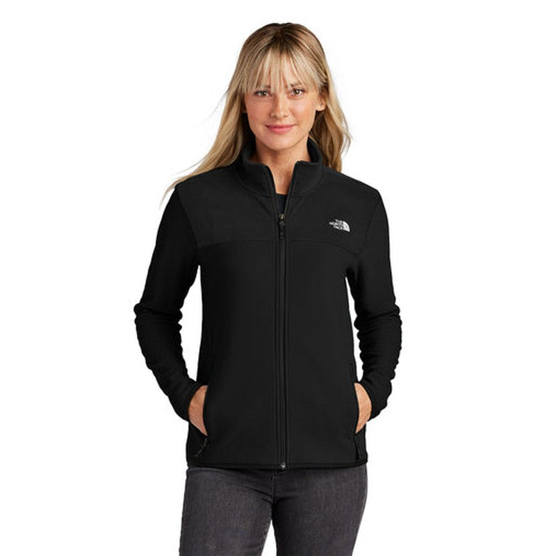 NEW The North Face® Ladies Glacier Full-Zip Fleece Jacket - TNF Black