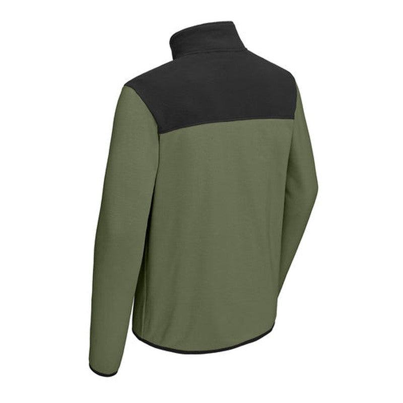 NEW The North Face® Glacier 1/4-Zip Fleece - New Taupe Green/TNF Black