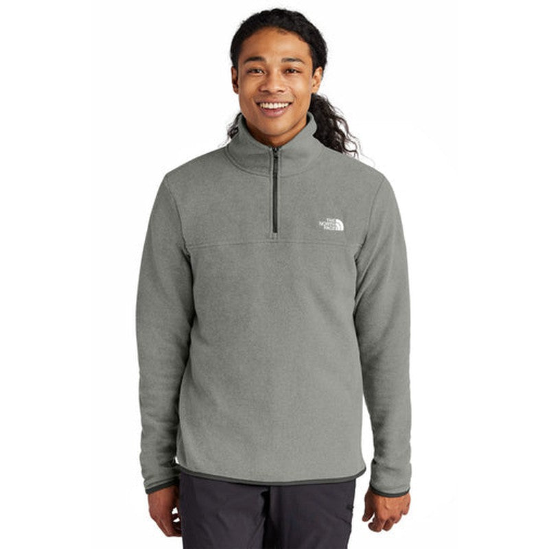 NEW The North Face® Glacier 1/4-Zip Fleece - TNF Medium Grey Heather