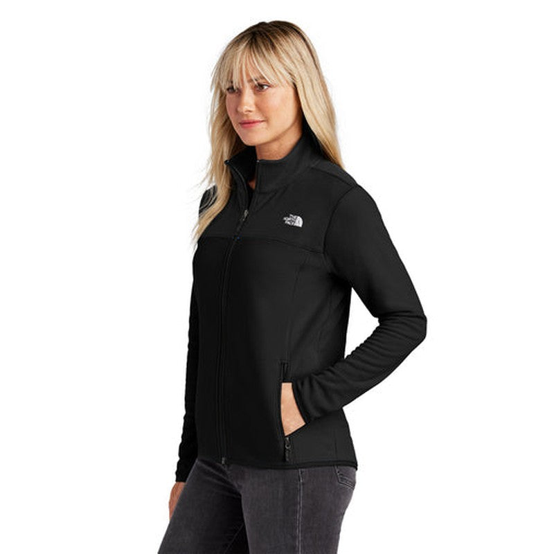 NEW The North Face® Ladies Glacier Full-Zip Fleece Jacket - TNF Black