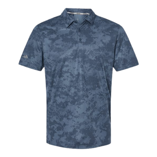 NEW Adidas Camo Polo - Tech Ink