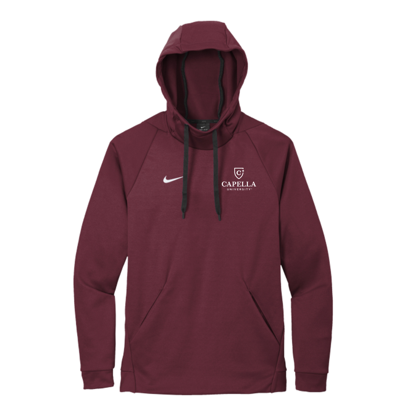 Nike Therma-FIT Pullover Fleece Hoodie - Team Maroon