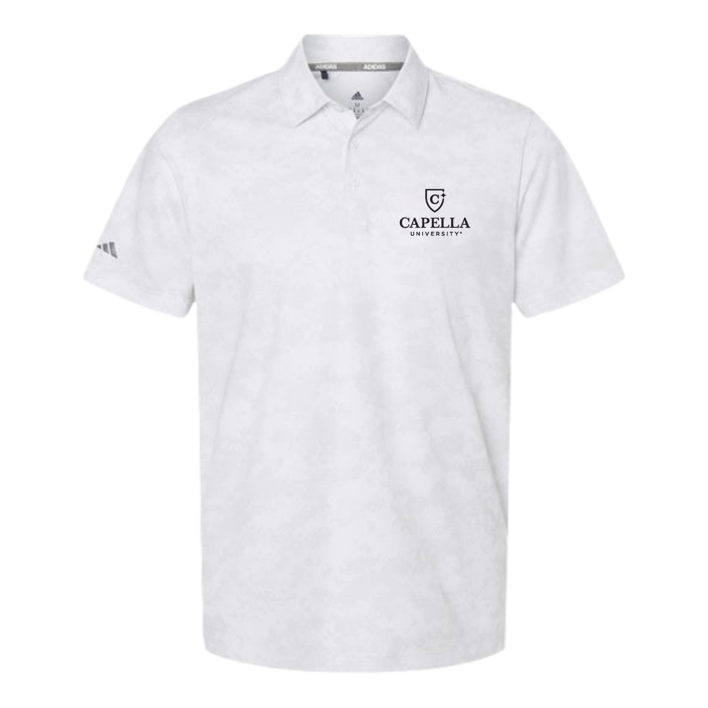 NEW Adidas Camo Polo - White