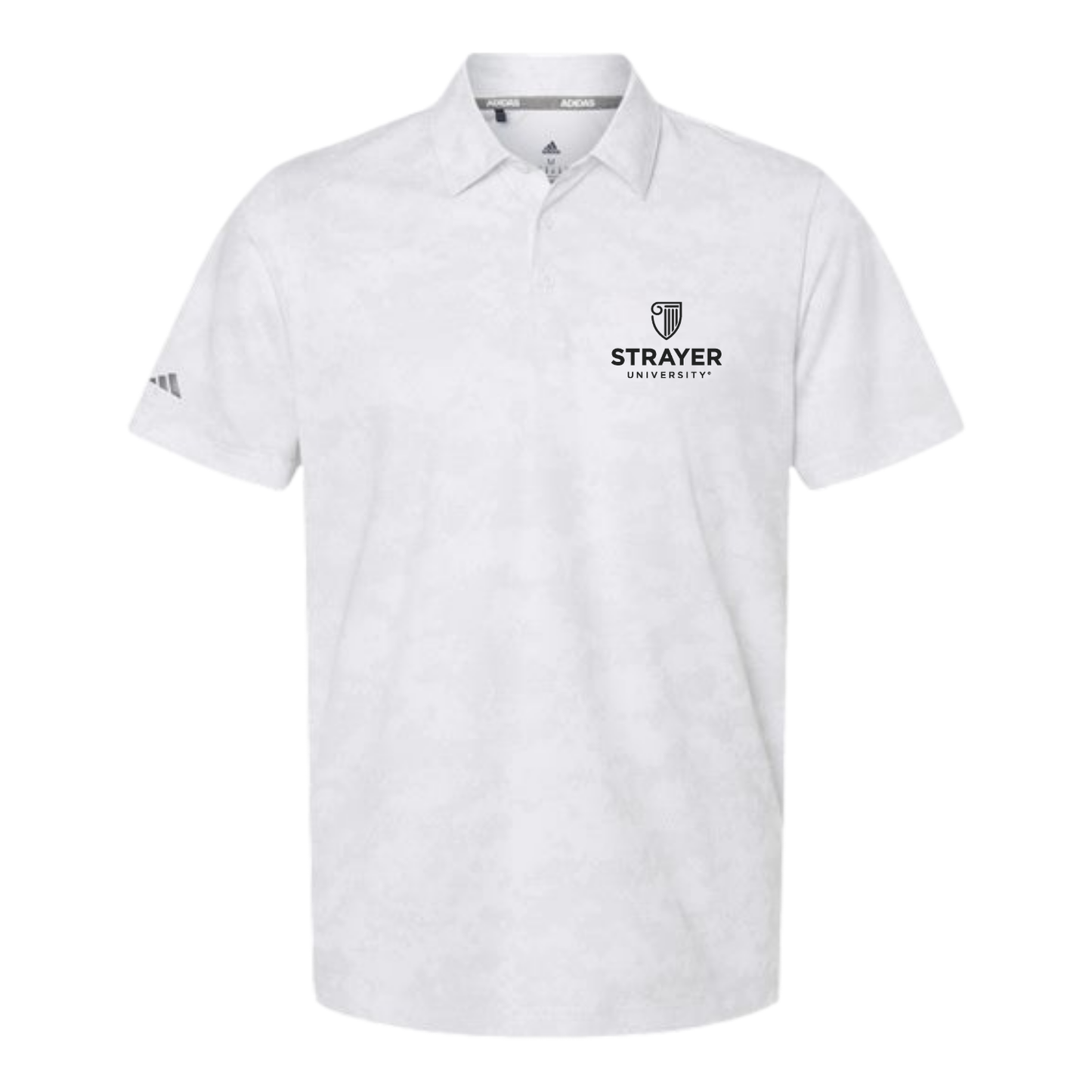 NEW Adidas Camo Polo - White
