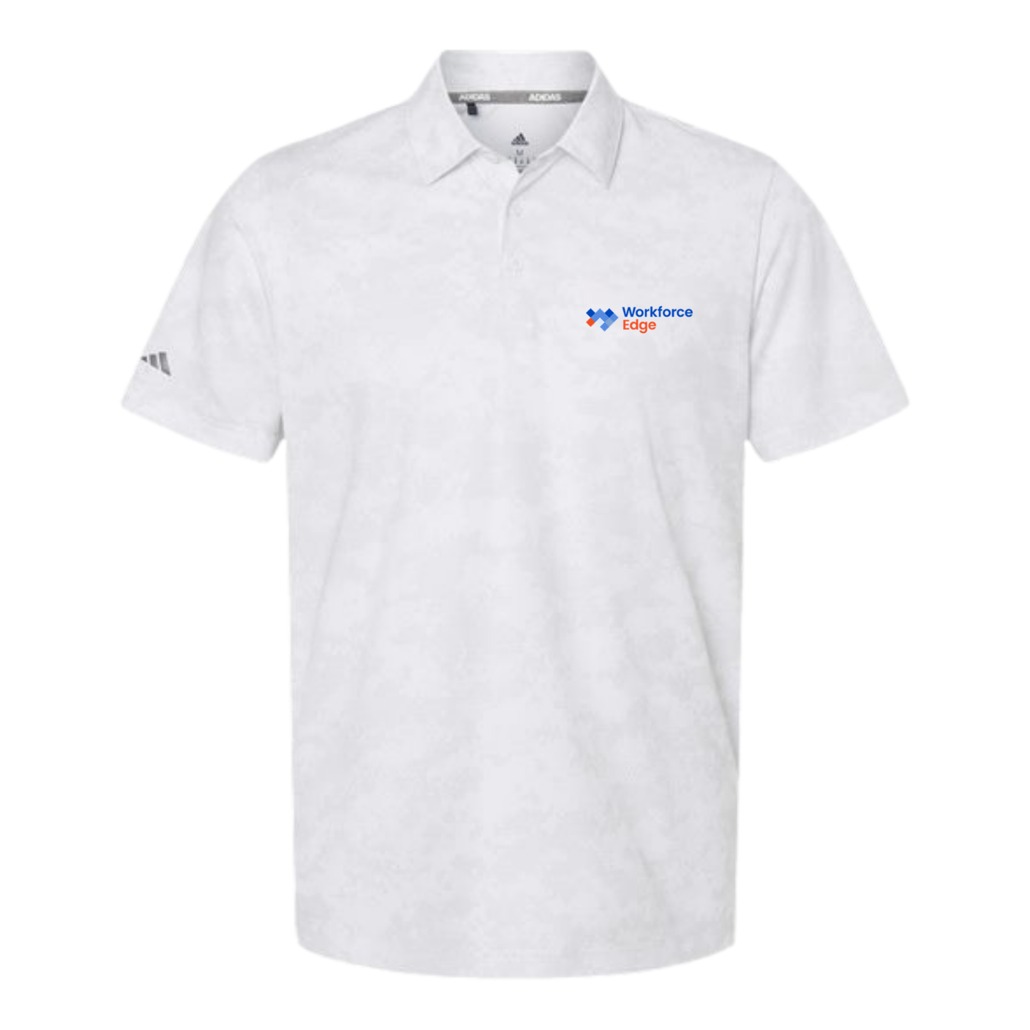 NEW Adidas Camo Polo - White