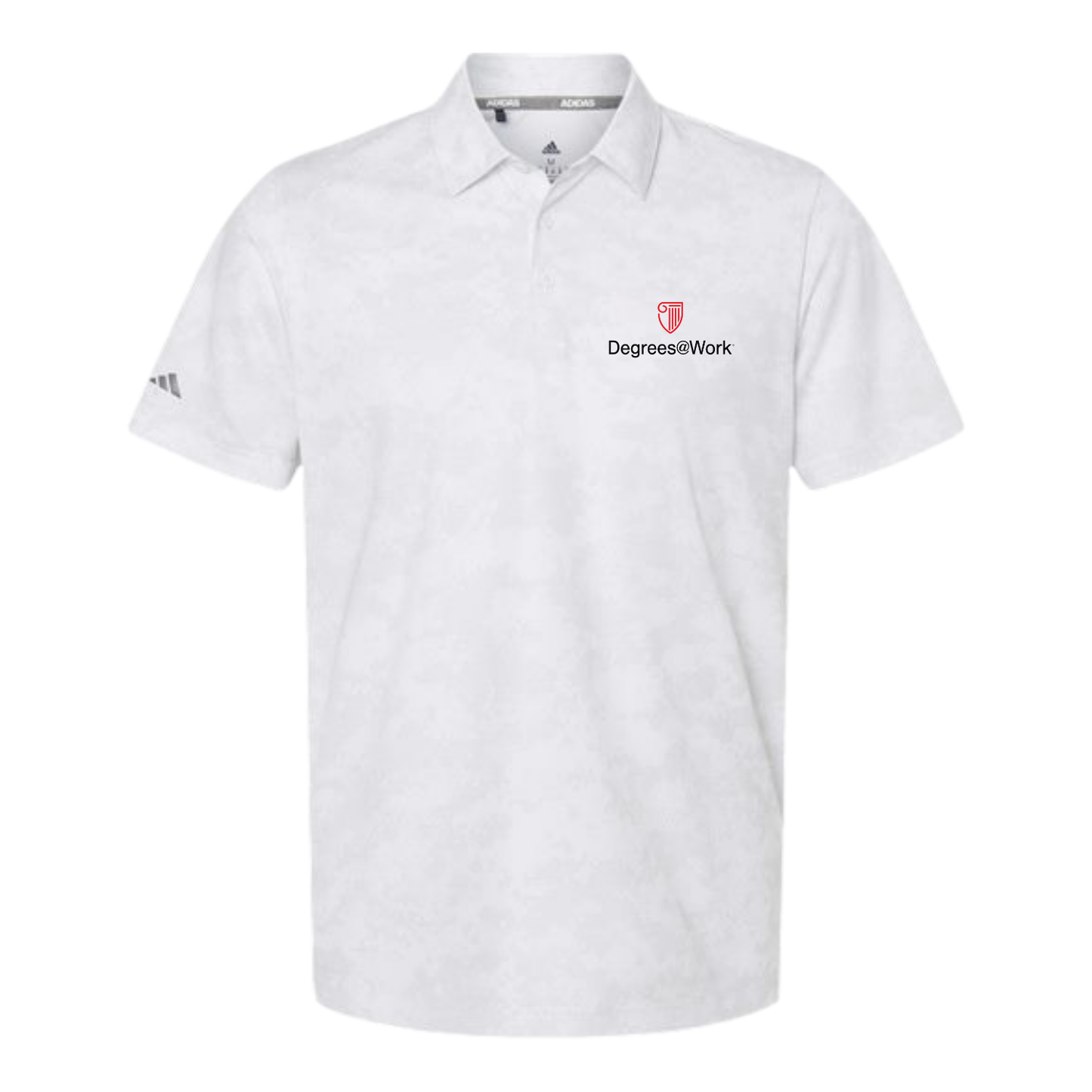 NEW Adidas Camo Polo - White
