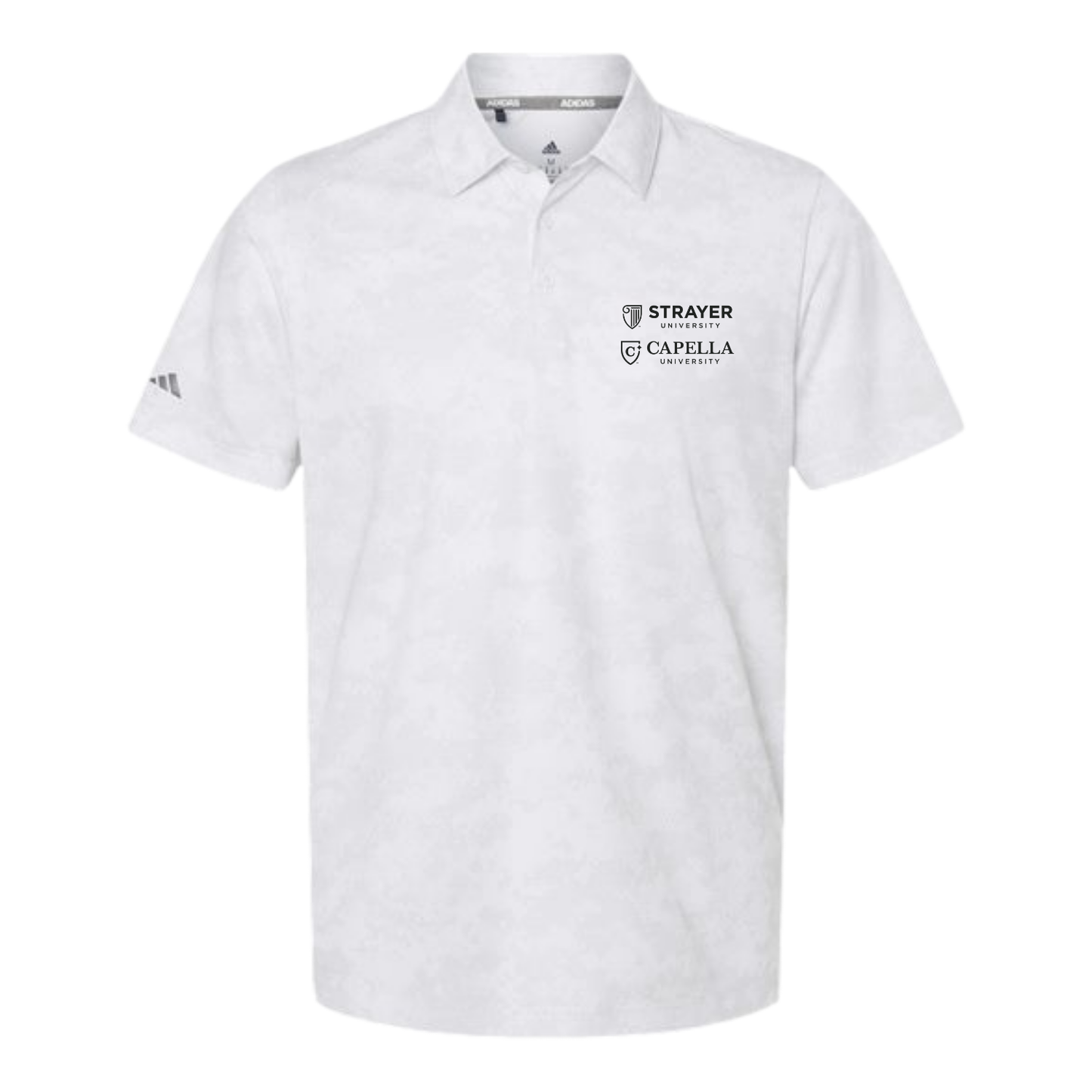 NEW Adidas Camo Polo - White