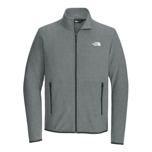 NEW The North Face® Glacier Full-Zip Fleece Jacket - TNF Medium Grey Heather