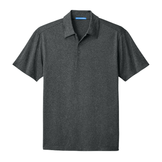 Port Authority® Trace Heather Polo - Charcoal Heather