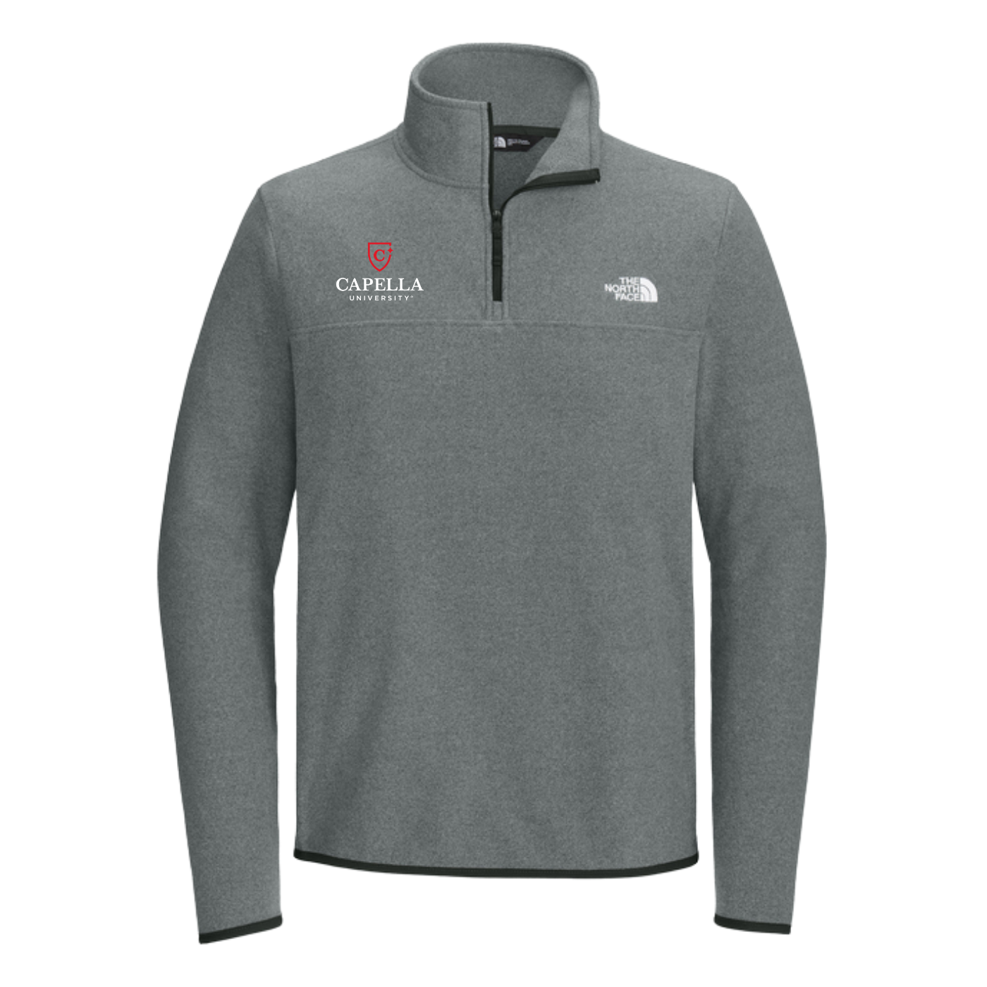 NEW The North Face® Glacier 1/4-Zip Fleece - TNF Medium Grey Heather