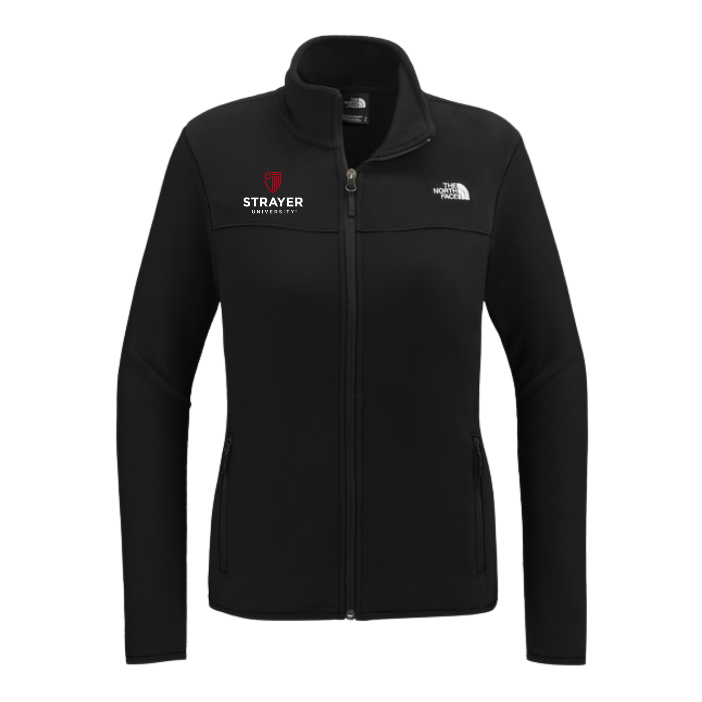 NEW The North Face® Ladies Glacier Full-Zip Fleece Jacket - TNF Black