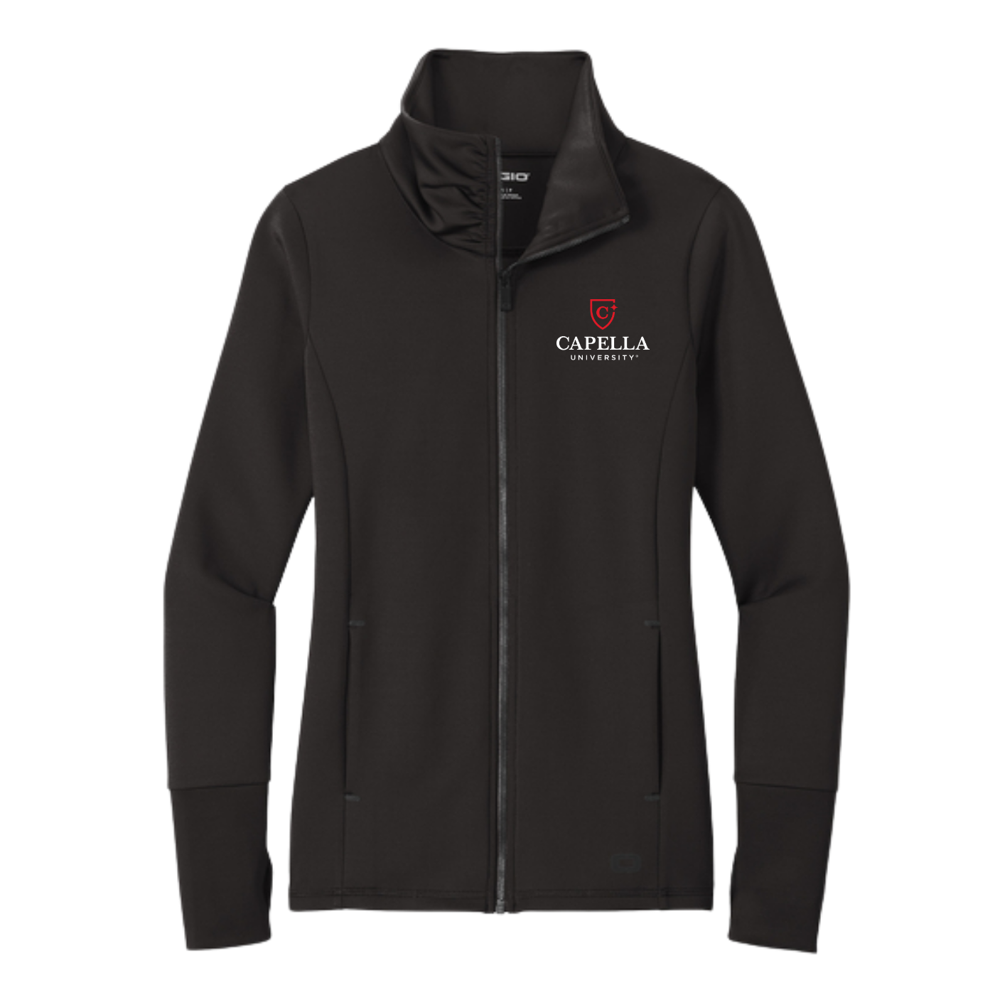 OGIO ® ENDURANCE Ladies Modern Performance Full-Zip - Blacktop