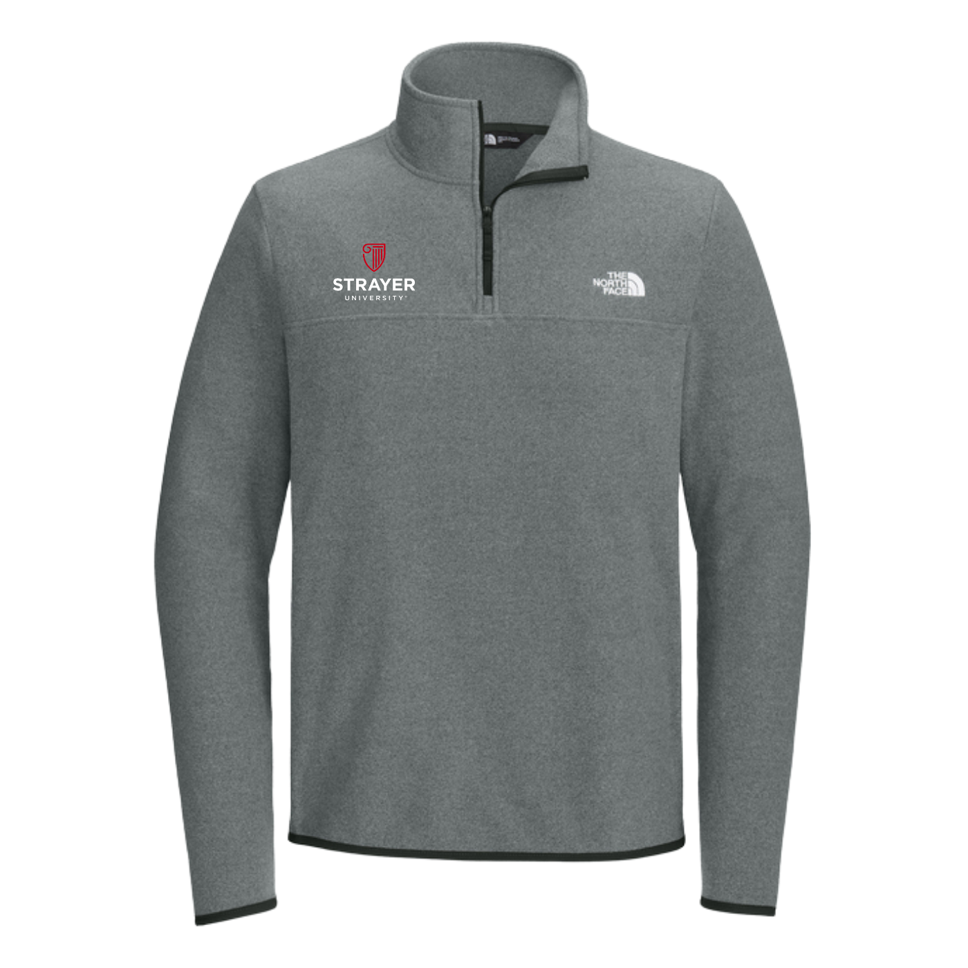NEW The North Face® Glacier 1/4-Zip Fleece - TNF Medium Grey Heather