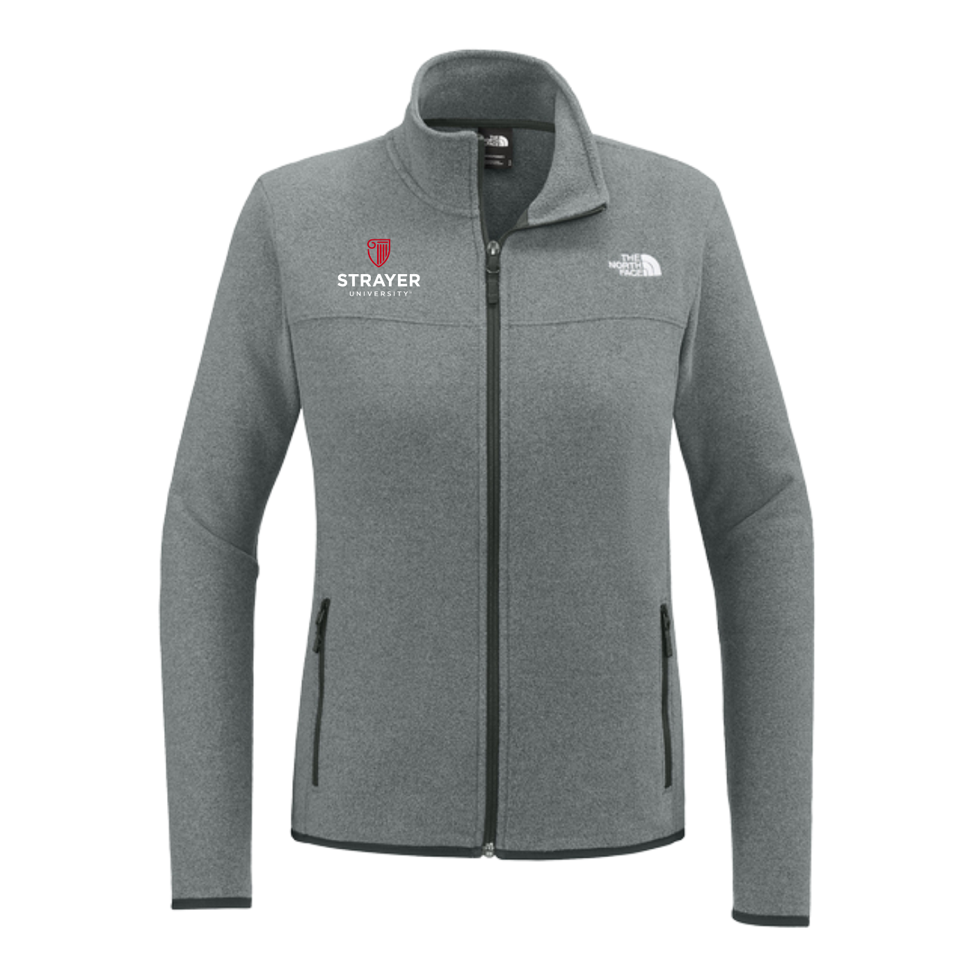 NEW The North Face® Ladies Glacier 1/4-Zip Fleece - TNF Medium Grey Heather