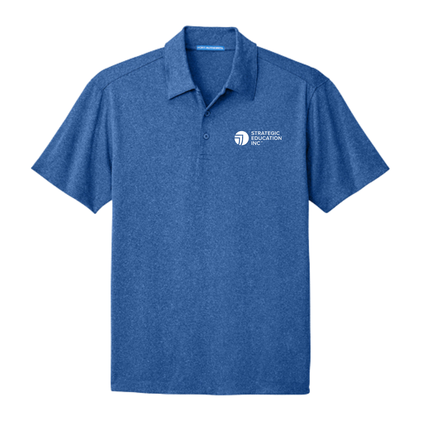 Port Authority® Trace Heather Polo - True Royal Heather