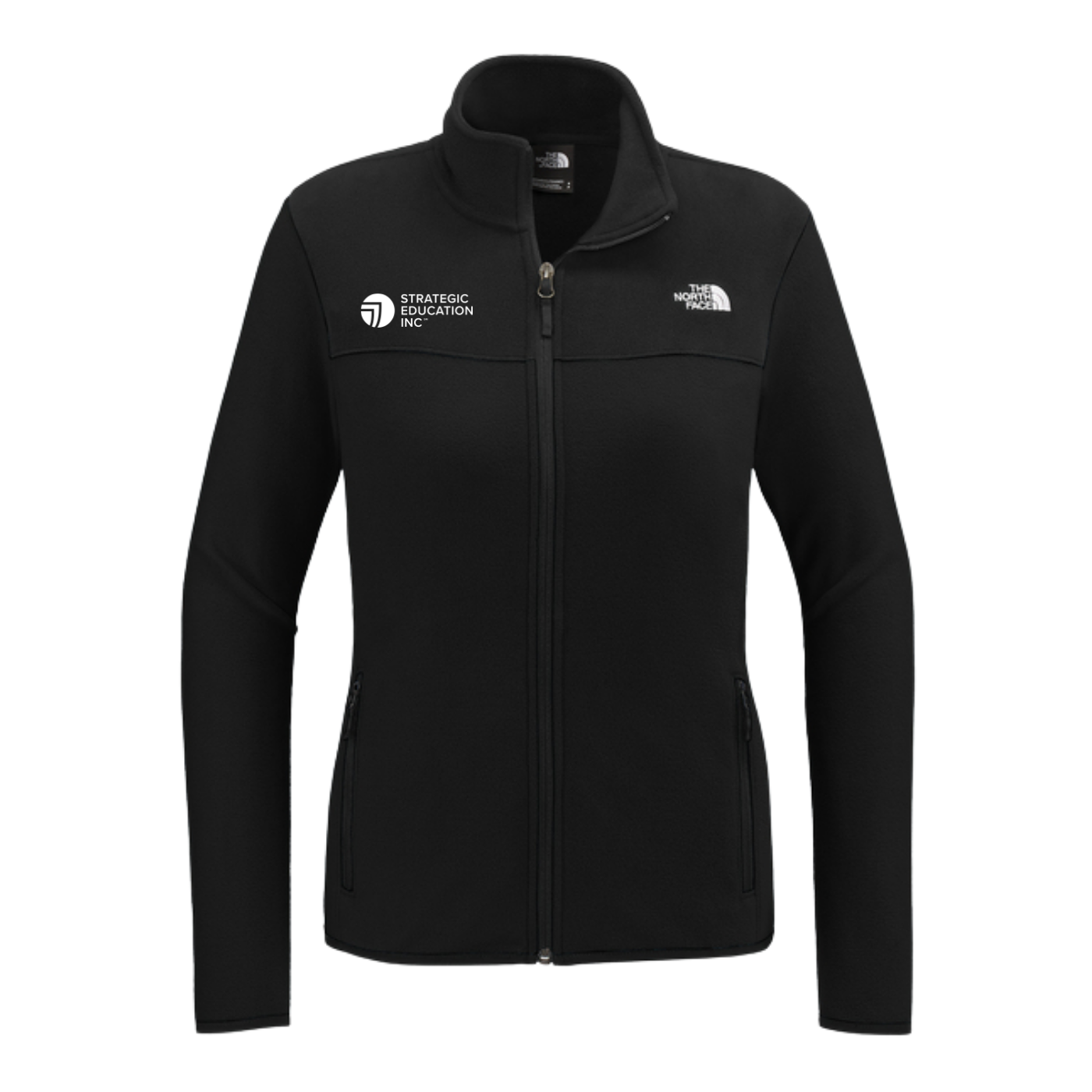 NEW The North Face® Ladies Glacier Full-Zip Fleece Jacket - TNF Black
