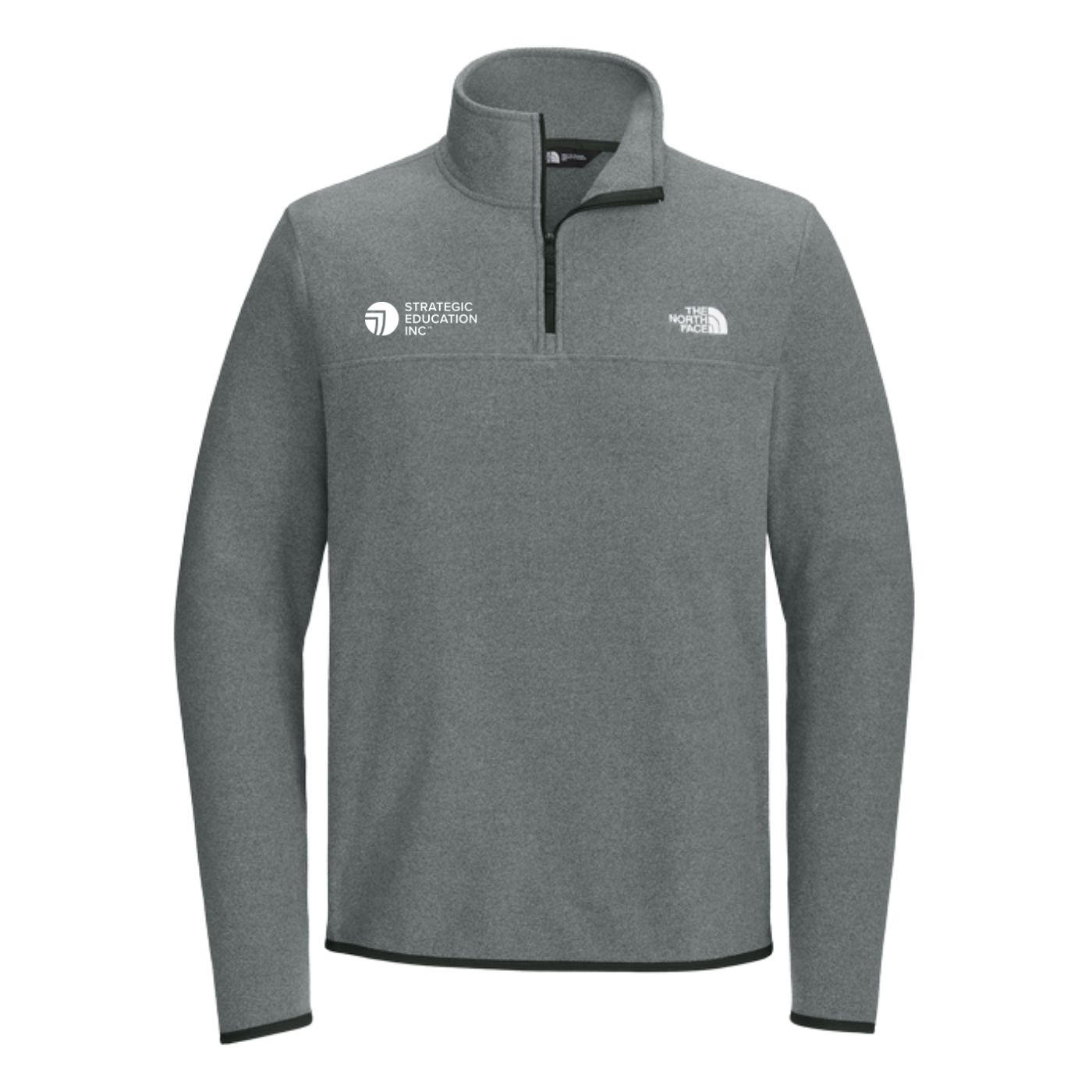 NEW The North Face® Glacier 1/4-Zip Fleece - TNF Medium Grey Heather