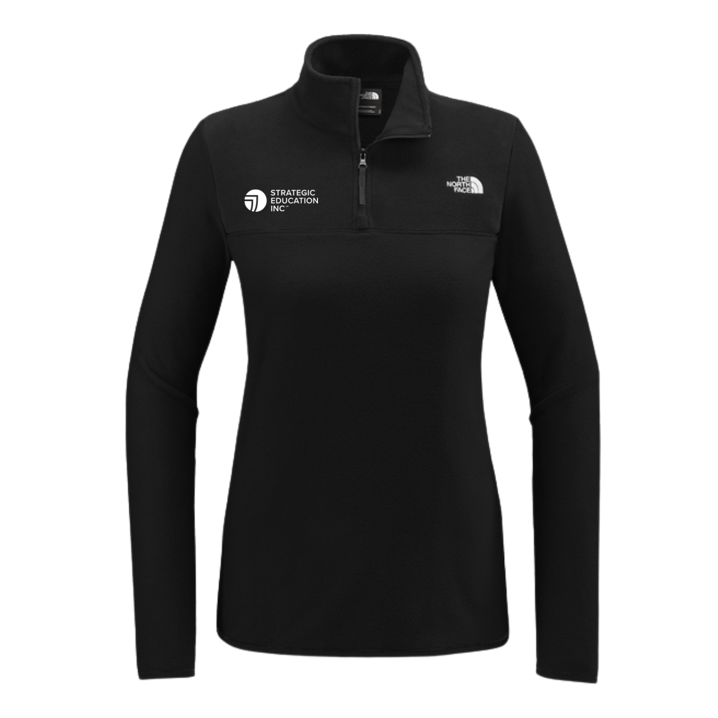 NEW The North Face® Ladies Glacier 1/4-Zip Fleece - TNF Black