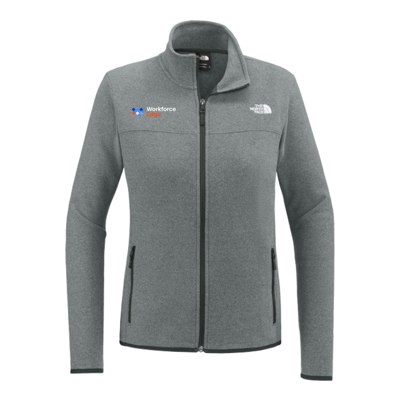 NEW The North Face® Ladies Glacier 1/4-Zip Fleece - TNF Medium Grey Heather